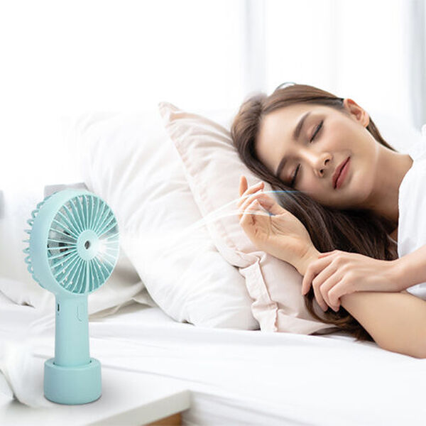 2-in-1 Nebelspray-Ventilator, Hellblau&nbsp; image number 2