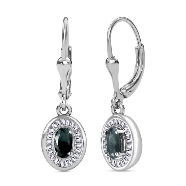 Alexandrit und Diamant Ohrringe - 0,75 ct.