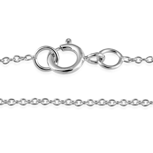 AAA Kagem Sambische Smaragd Halskette,  ca. 45 cm 925 Silber rhodiniert ca. 1,26 ct. image number 4