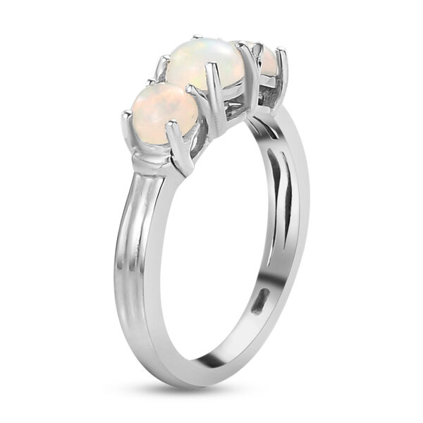 Nat&uuml;rlicher, &auml;thiopischer Opal-Ring - 0,82 ct. image number 5