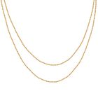 925 Silber vergoldet Kette ca. 150 cm ca. 6,50g