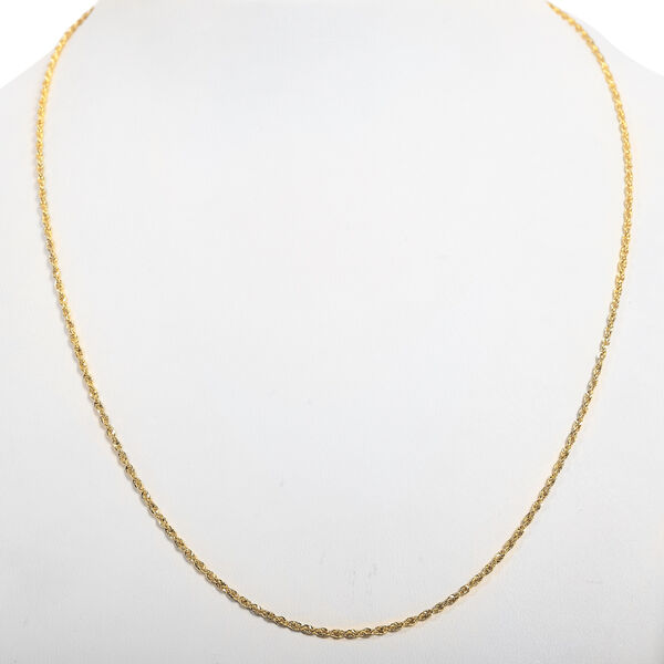 Seilkette in 585 Gold, 60cm - 1,80 Gramm image number 2