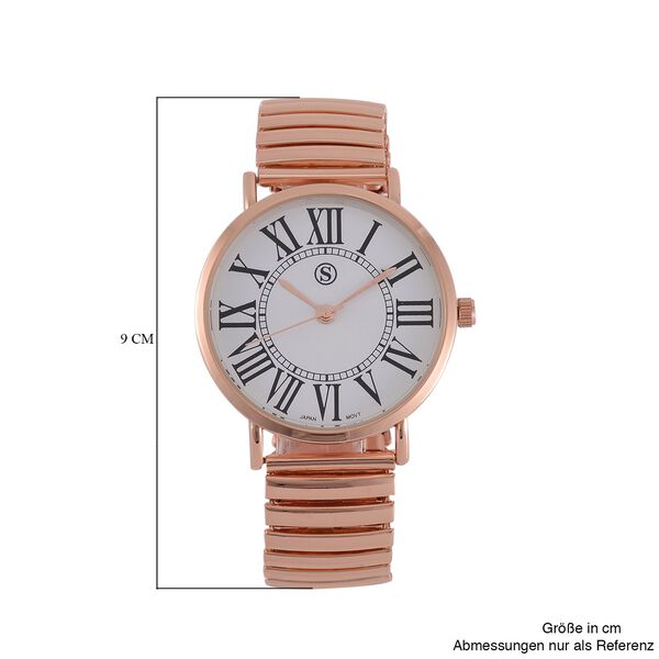 Reiner Edelstahl Std RoseUhren 17 cm ca. 50,00g image number 8