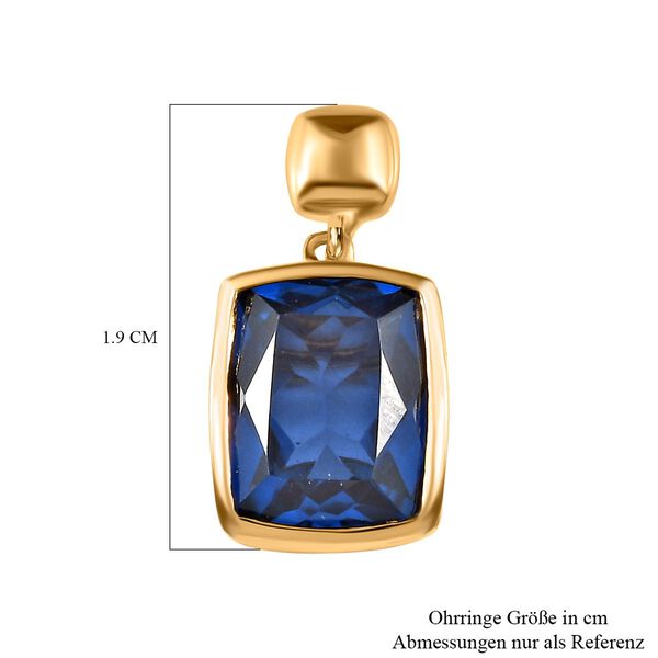 Ceylonfarbene Quarz-Ohrringe - 6,58 ct.  image number 6