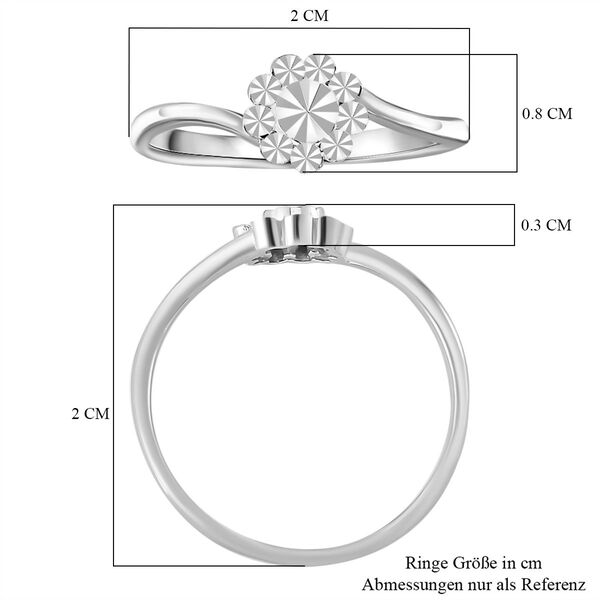950 Platin Ring (Größe 17.00) ca. 2,18g image number 6