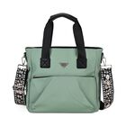 Praktischer Shopper mit verstellbarem Riemen, Grün image number 0
