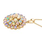 Natürlicher, äthiopischer Welo Opal-Anhänger mit Kette - 5,39 ct. image number 5