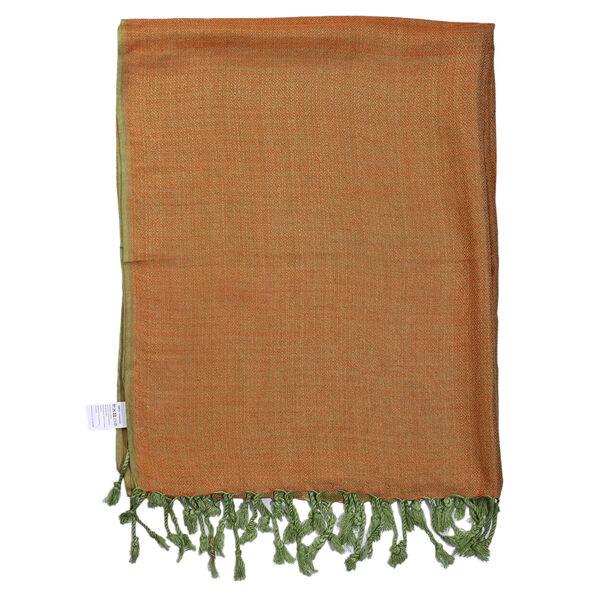 Doppelgewebter Schal, Nude image number 7