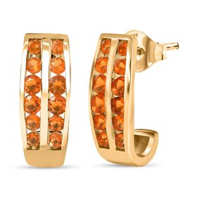 AA Salamanca Feueropal Ohrringe - 1,35 ct.
