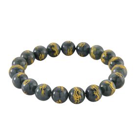 Flexibles, natürliches Olmek Jadeit Armband - 250 ct.
