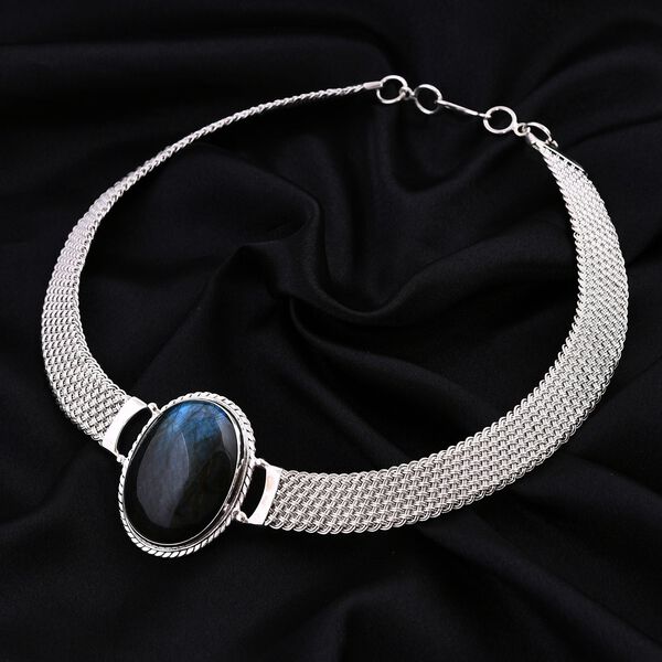 Royal Bali Kollektion- Labradorit Halskette, 45 cm - 75,10 ct. image number 1