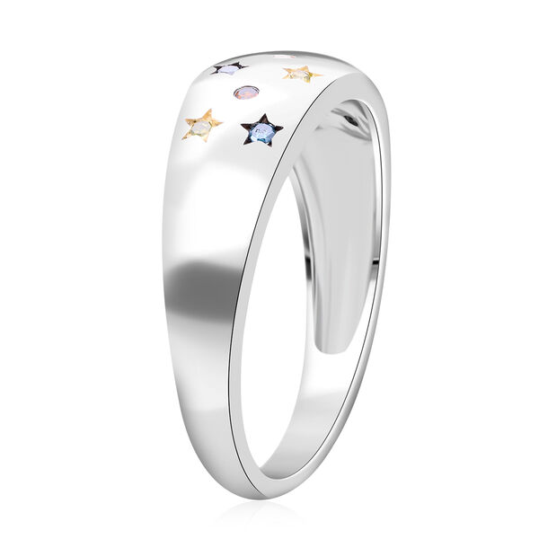 Mehrfarbiger Diamant-Ring - 0,14 ct. image number 2