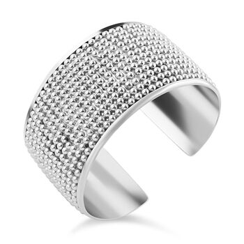 925 Silber Armreif, ca. 19 cm, ca. 67,70g