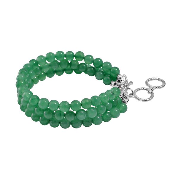 Grünes Aventurin-Armband, 18 cm - 30 ct. image number 3