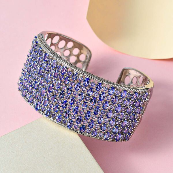 Designer Tansanit 19cm Armreif - 24,57 ct. image number 9