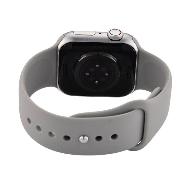 Smartwatch HW mini 2 1,75 Zoll Silber, Set mit 7 Wechselarmbändern inklusive kristallbesetztem Armband, IP67, Bluetooth 5.2, kabelloses Laden, Grau image number 6
