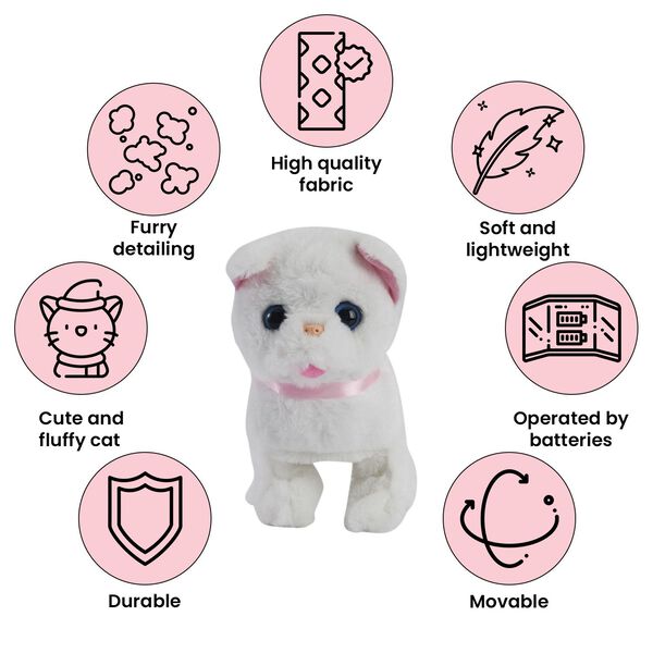 Plüschtier Katze mit Stimme image number 3