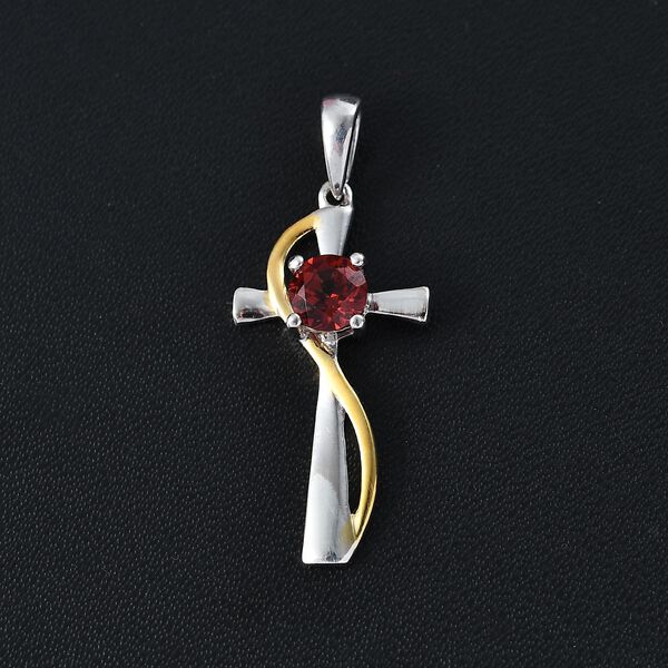 Mosambik Granat Anh&auml;nger - 0,63 ct. image number 2