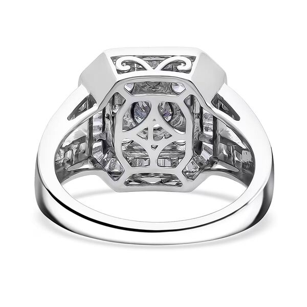 LUXURIANT DIAMOND - Lab Grown Diamant SI-GH Ring 925 Silber Rhodiniert (Gr&ouml;&szlig;e 17.00) ca. 1.99 ct image number 7