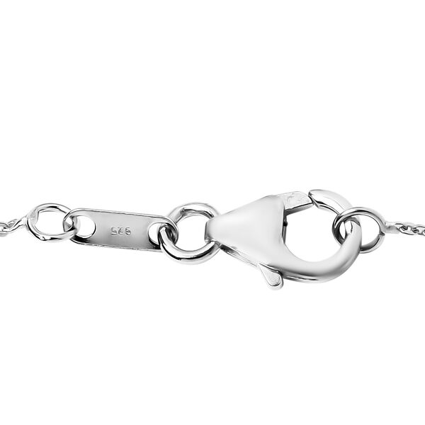 Anthill Granat und Zirkon-Halskette, 45 cm, 925 Silber platiniert ca. 3,65 ct image number 5