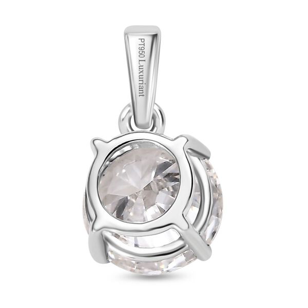 LUXURIANT IGI zertifizierter VS-EF Labor Diamant Anhänger in 950 Platin - 1,50 ct. image number 7