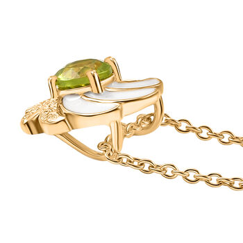 EVER TRUE Peridot Schmuckset ca. 50 cm ca. 0.91 ct