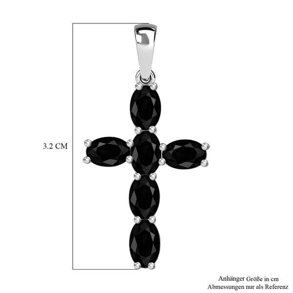 Schwarzer Spinell-Anhänger - 3,84 ct. image number 6
