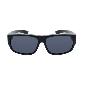 Selbstheilende polarisierte &Uuml;berbrillen, schwarz