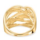 Verschlungener Ring, 925 Silber vergoldet  ca. 8,57g image number 5