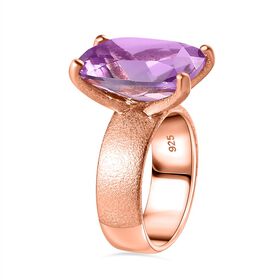 AA Rose De France Amethyst Ring - 10,38 ct.