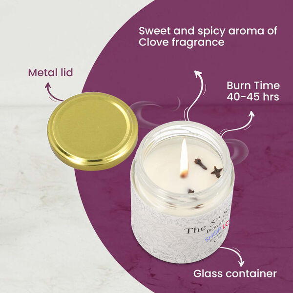 The 5th Season - Botanical Collection Duftkerze au Sojawachs im Glas, Nelken image number 4