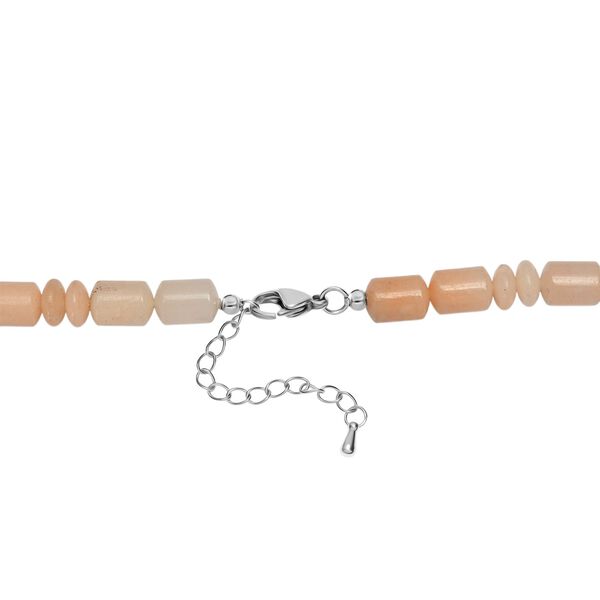 Pfirsich Aventurin 45cm Halskette - 250 ct. image number 5