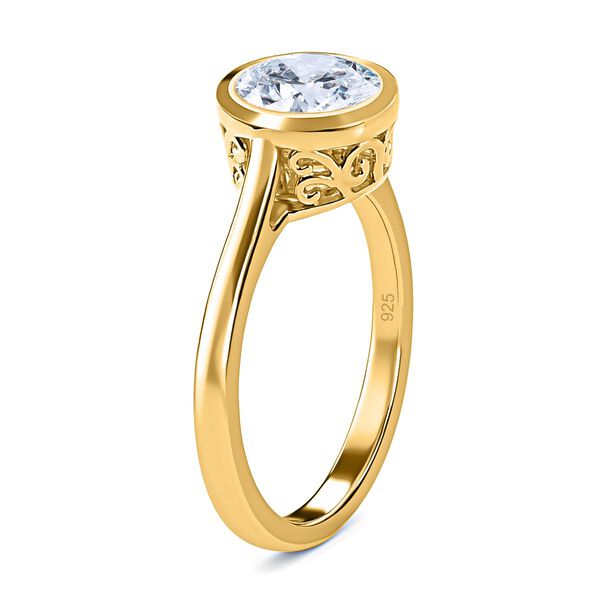 Moissanit Ring - 1,74 ct. image number 7
