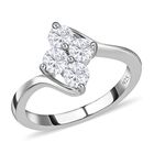Moissanit floraler Ring, image number 3