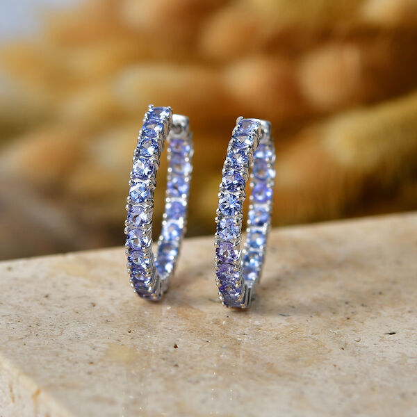 D'Joy Tansanit Ohrringe - 3,96 ct. image number 2