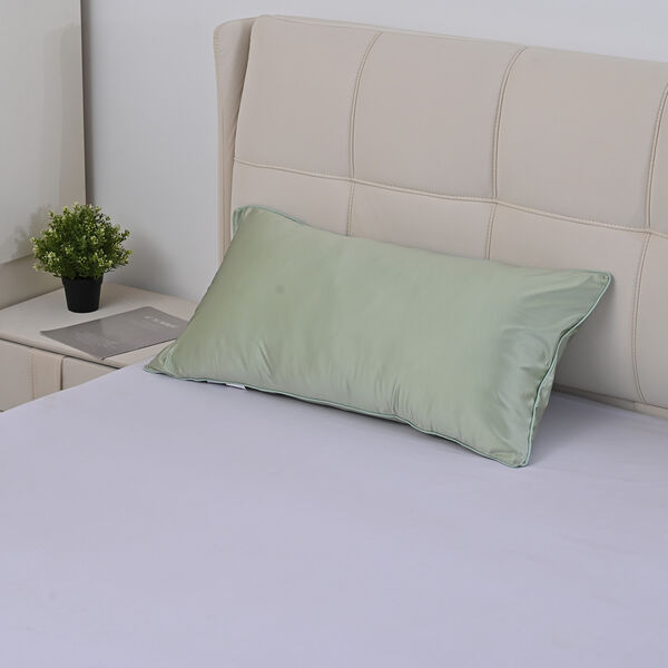 1pc Cooling pillowcase with piping with MOP button with cover
fabric:85% nylon+15%spandex