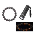 Natürliches, flexibles Yooperlith Armband, 18 cm, ca. 129,50 ct