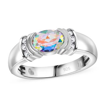 Merkur mystischer Topas und Zirkon Ring - 1,03 ct.