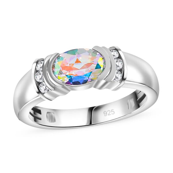 Merkur mystischer Topas und Zirkon Ring - 1,03 ct. image number 4