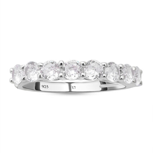 Lustro Stella - Zirkonia-Ring, 925 Silber rhodiniert  ca. 0,42 ct image number 0