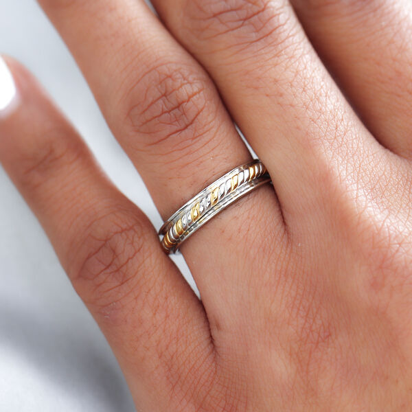 Zweifarbiger Spinning-Ring image number 3