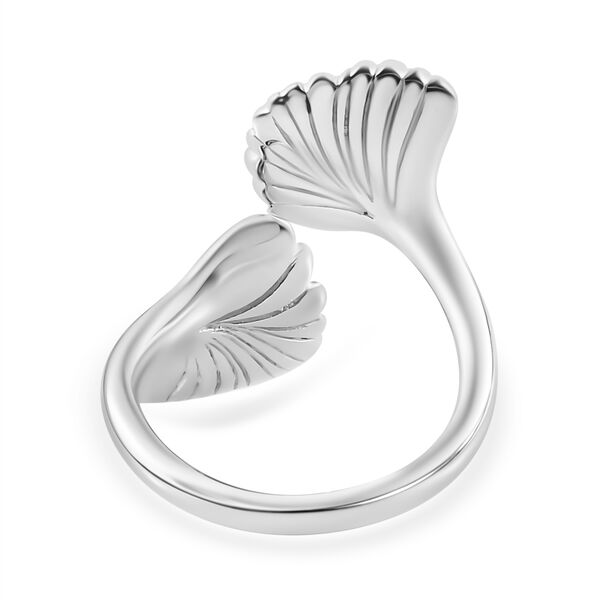 GP Italian Garden Kollektion - Blatt- und blauer Saphir-Ring, 925 Silber rhodiniert image number 6