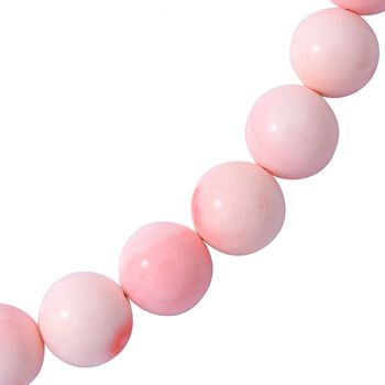 AAA Rosa K&ouml;niginnen Muschelschalen-Halskette, 50 cm - 200 ct.