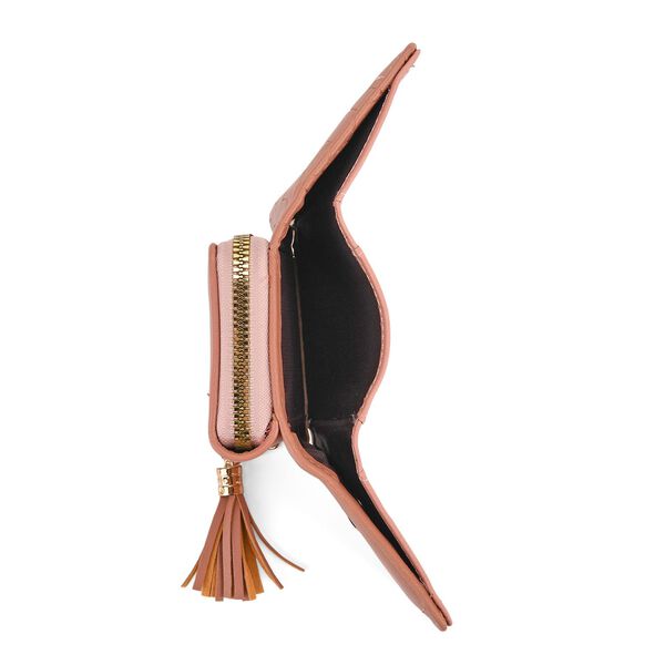 RFID-Geldb&ouml;rse mit Zippverschluss, ca. 20x10x3cm, Rosa image number 5