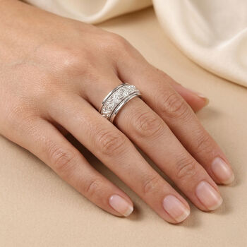 D'Joy 925 Silber Ring (Gr&ouml;&szlig;e 17.00) ca. 7,75g