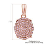 Natürlicher, rosa Diamant-Anhänger, 375 Roségold ca. 0,25 ct image number 5