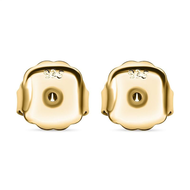 Größer Ohrring-Verschluss, Silber vergoldet image number 0