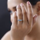 AA Santamaria Aquamarin und weißer Diamant-Ring, 0,97 ct. image number 2