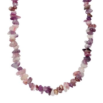 AA Lepidolith 70cm Halskette - 270 ct.