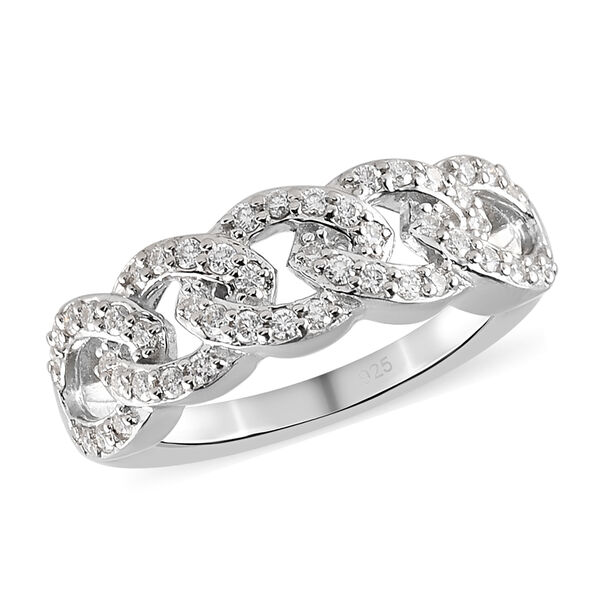 Moissanit Ring- 0,38 ct. image number 4